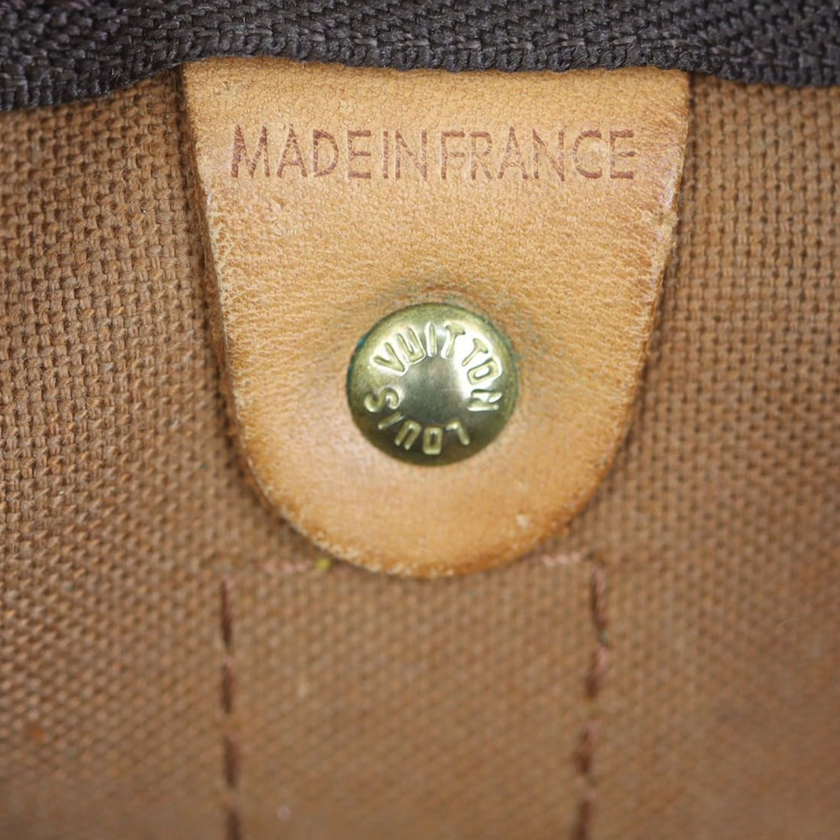 Louis Vuitton Keepall 45 Monogram Stamp
