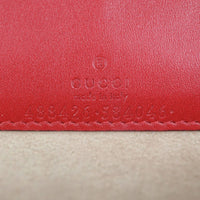 Gucci GG Marmont Super Mini Shoulder Bag Stamp and Date code
