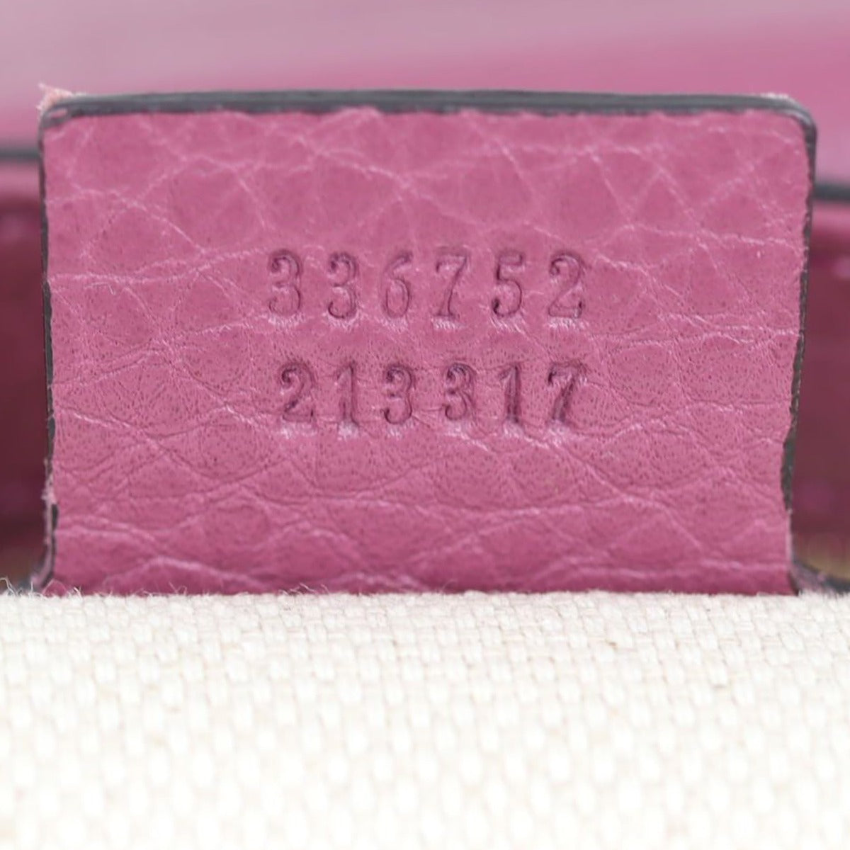 Gucci Soho Chain Crossbody Date code

