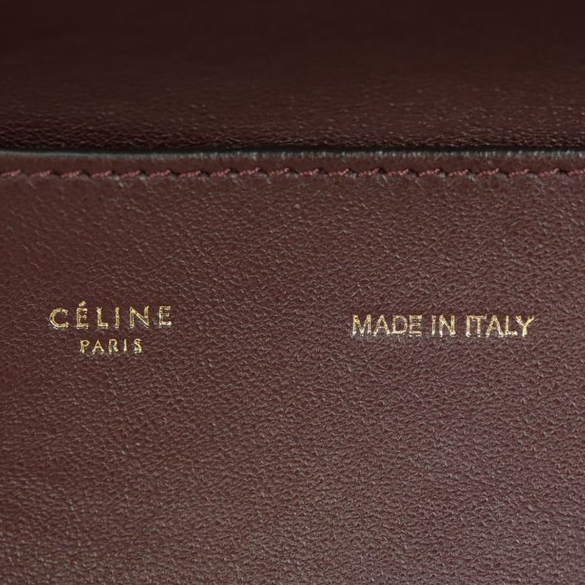Celine Trapeze Medium Python Stamp
