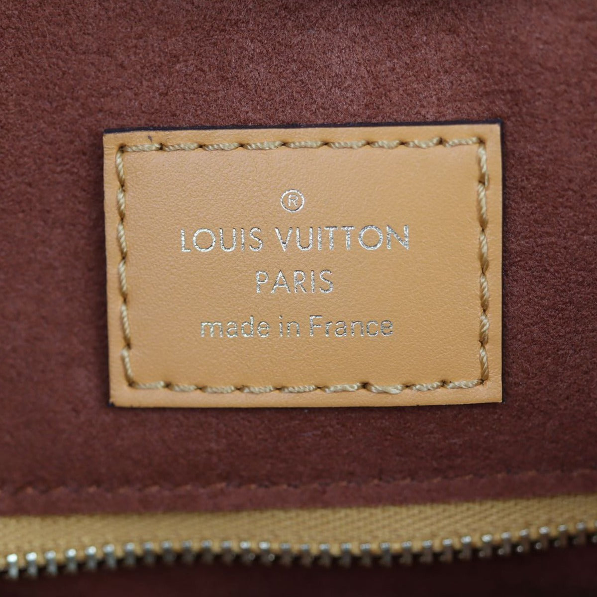 Louis Vuitton Fold Tote MM Monogram Stamp
