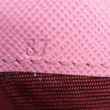 Prada Saffiano Metal Wallet on Chain Date code
