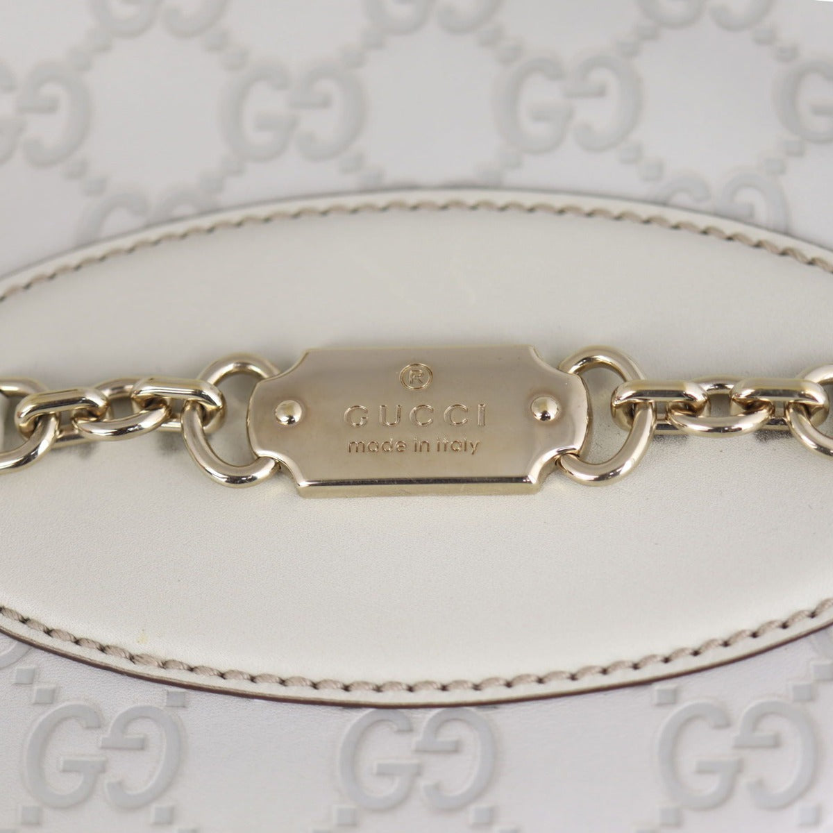 Gucci Guccissima Punch Tote Hardware
