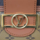 Louis Vuitton Dauphine Hobo PM Reverse Monogram Hardware
