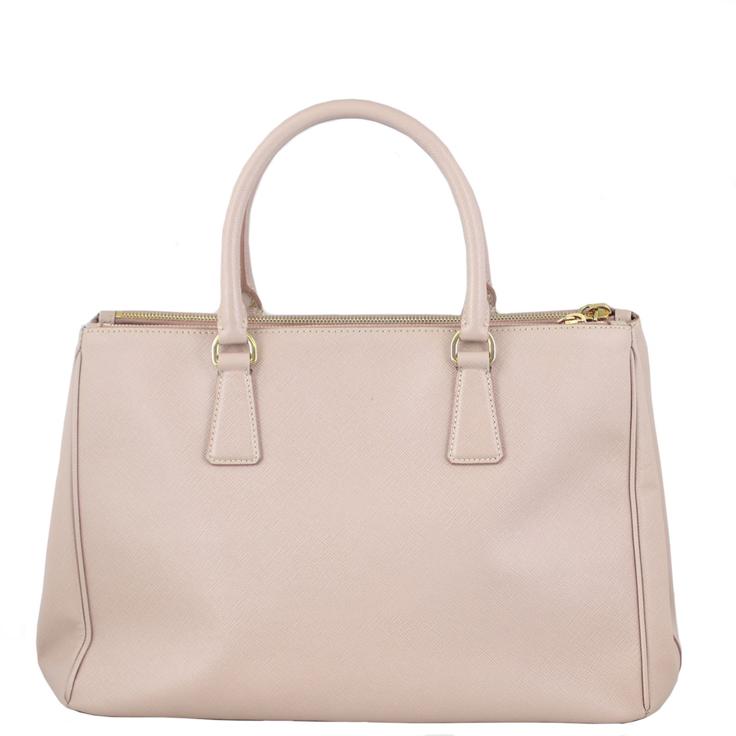 Prada Saffiano Galleria Double Zip Tote back