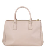 Prada Saffiano Galleria Double Zip Tote back