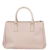 Prada Saffiano Galleria Double Zip Tote back
