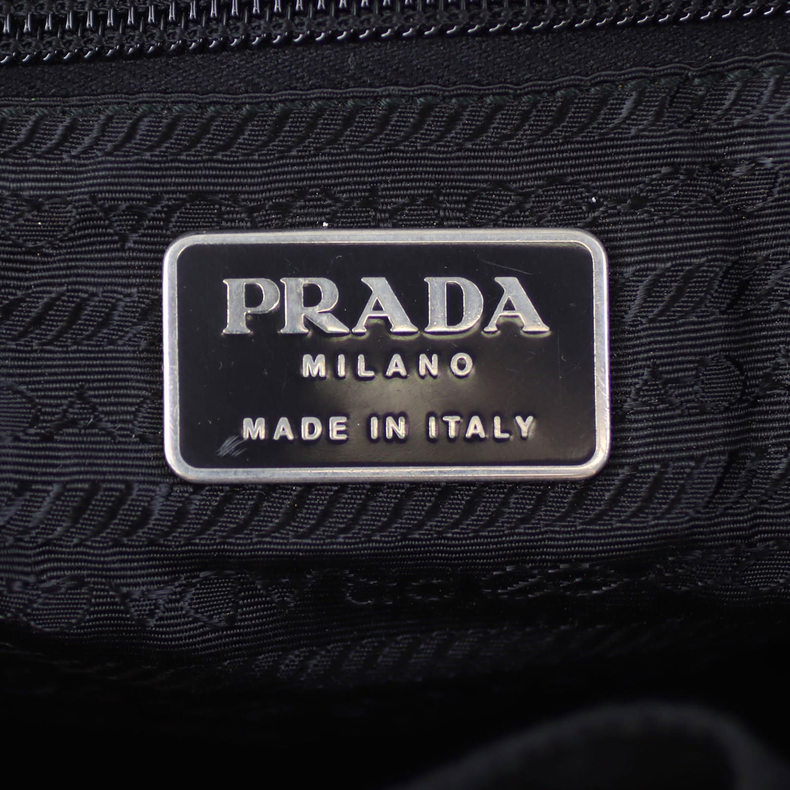 Prada Tessuto Drawstring Backpack Stamp
