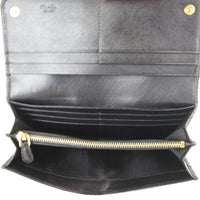 Prada Bow Continental Wallet Interior