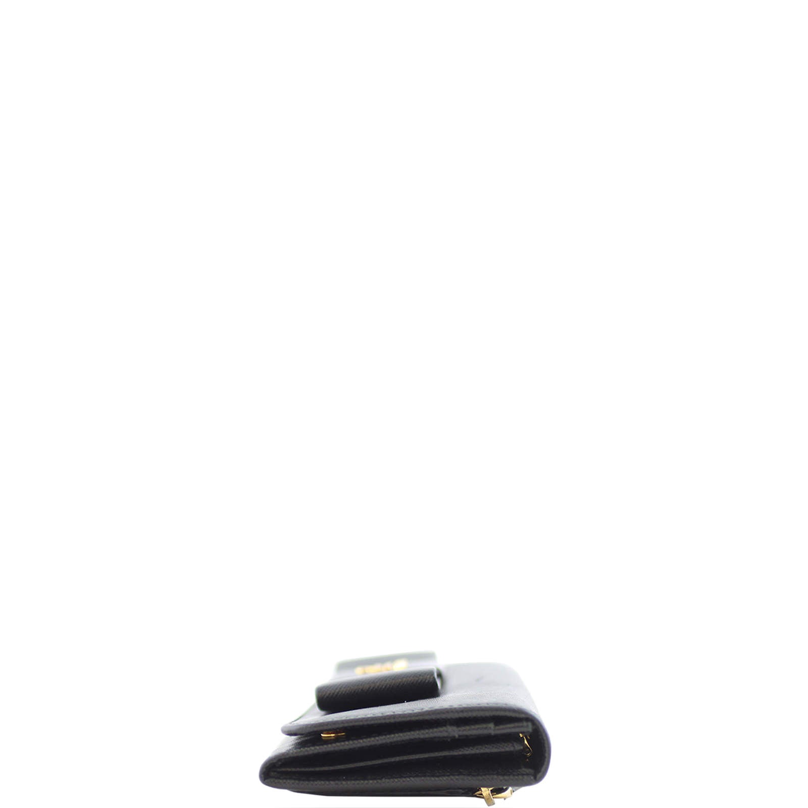 Prada Bow Continental Wallet Left