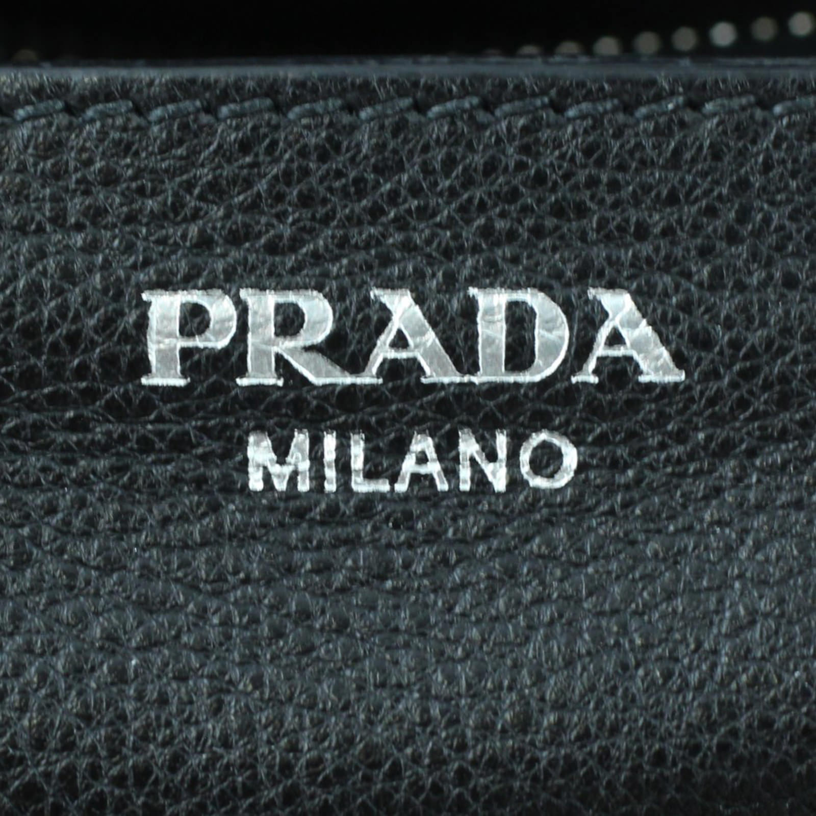 Prada Vitello Daino Bauletto Bag Stamp