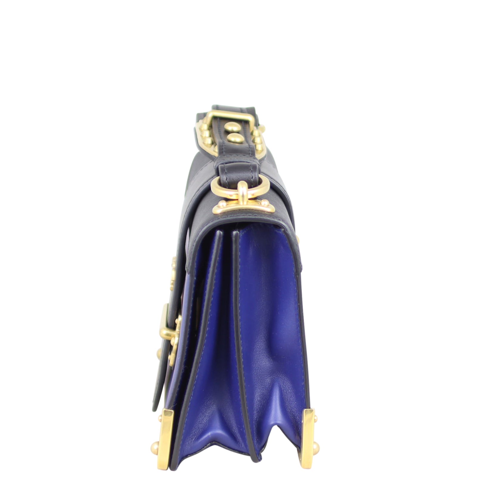 Prada Cahier Shoulder Bag Side