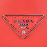 Prada Calfskin City Fori Chain Shoulder Bag Exterior