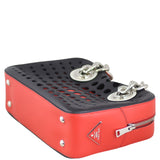 Prada Calfskin City Fori Chain Shoulder Bag Corner