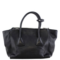 Prada Calfskin Twin Pocket Tote Back
