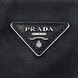 Prada Calfskin Twin Pocket Tote Logo
