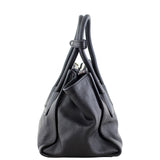 Prada Calfskin Twin Pocket Tote Side