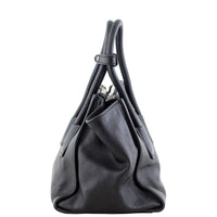 Prada Calfskin Twin Pocket Tote Side
