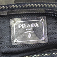 Prada Fumo Saffiano Leather Camouflage Tote Bag Stamp