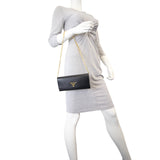 Prada Saffiano Lux Chain Wallet mannequin