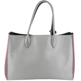 Prada City Calf Bibliotheque Bag Back
