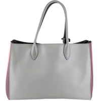 Prada City Calf Bibliotheque Bag Back