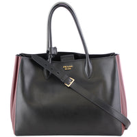 Prada City Calf Bibliotheque Bag Front