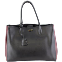 Prada City Calf Bibliotheque Bag Front