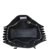 Prada City Calf Bibliotheque Bag Interior