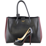 Prada City Calf Bibliotheque Bag Scale