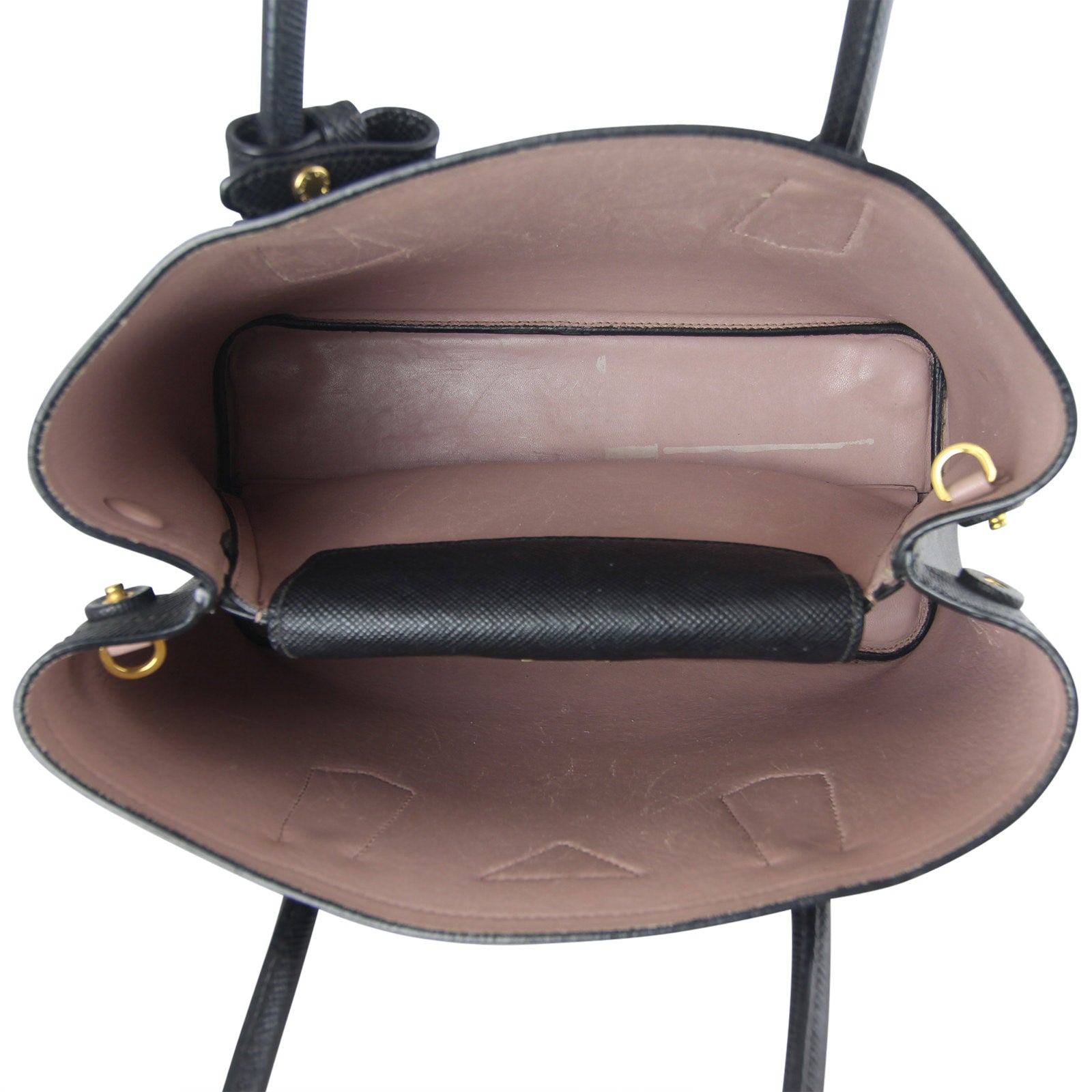 Prada Cuir Tote Bag Interior
