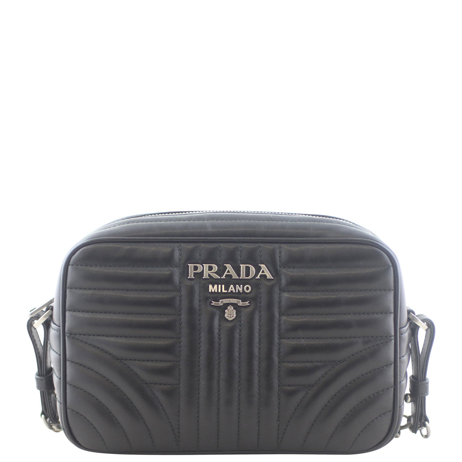 Prada Diagramme Camera Bag Front