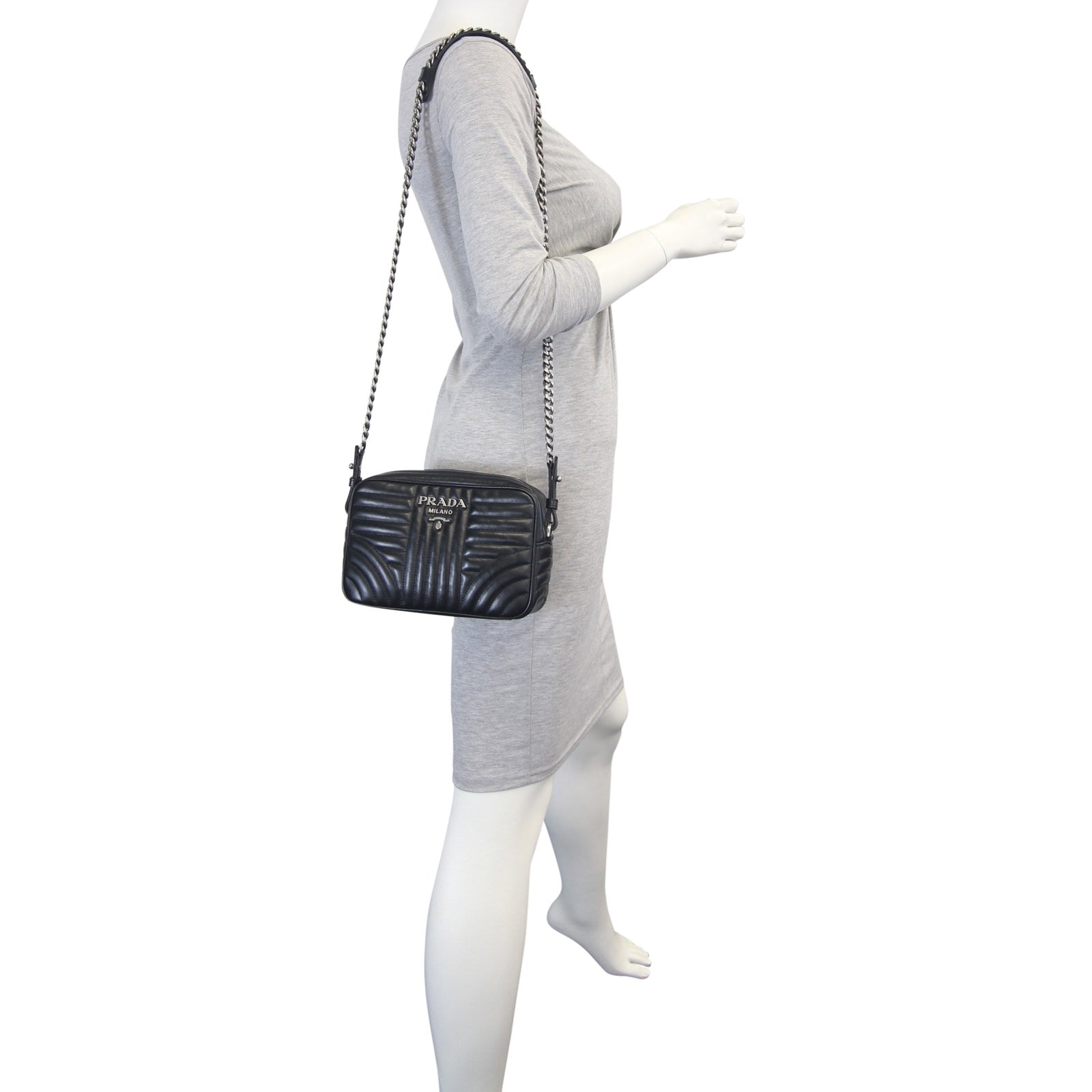 Prada Diagramme Camera Bag Mannequin