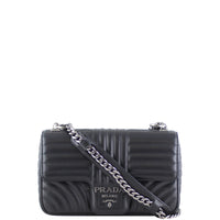 Prada Diagramme Medium Shoulder Bag Front