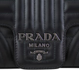 Prada Diagramme Medium Shoulder Bag Logo