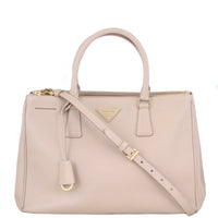 Prada Saffiano Galleria Double Zip Tote Front