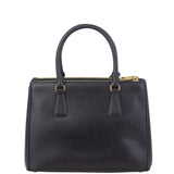 Prada Saffiano Lux Galleria Double Zip Tote Small Back