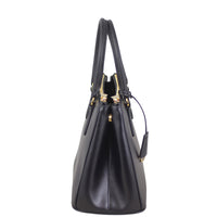 Prada Saffiano Lux Galleria Double Zip Tote Small Side