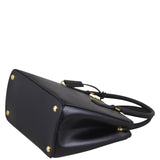 Prada Saffiano Lux Galleria Double Zip Tote Small Corner