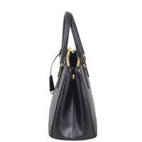 Prada Saffiano Lux Galleria Double Zip Tote Small Side