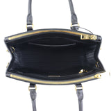 Prada Saffiano Lux Galleria Double Zip Tote Small Interior