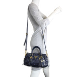 Prada Gathered Patent Bag Mannequin