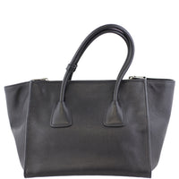 Prada Glace Calf Twin Pocket Tote Back