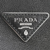 Prada Glace Calf Twin Pocket Tote Exterior
