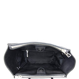 Prada Glace Calf Twin Pocket Tote Interior