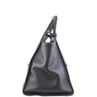 Prada Glace Calf Twin Pocket Tote Left
