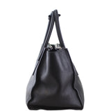 Prada Glace Twin Calfskin Tote Right