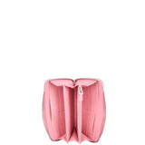 Prada Glace Rabbit Continental Zip Wallet Interior