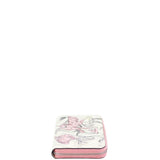 Prada Glace Rabbit Continental Zip Wallet Left