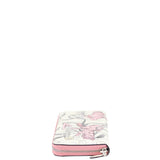 Prada Glace Rabbit Continental Zip Wallet Right